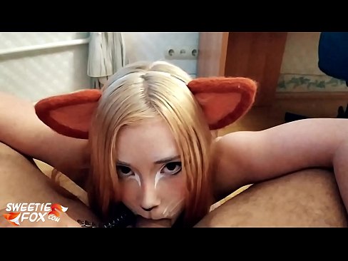 ❤️ Kitsune swallow dick and cum in her mouth ❤❌ Porn video at us ️❤